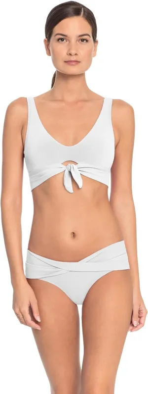 AVA TWIST BIKINI BOTTOM (WHITE,M)