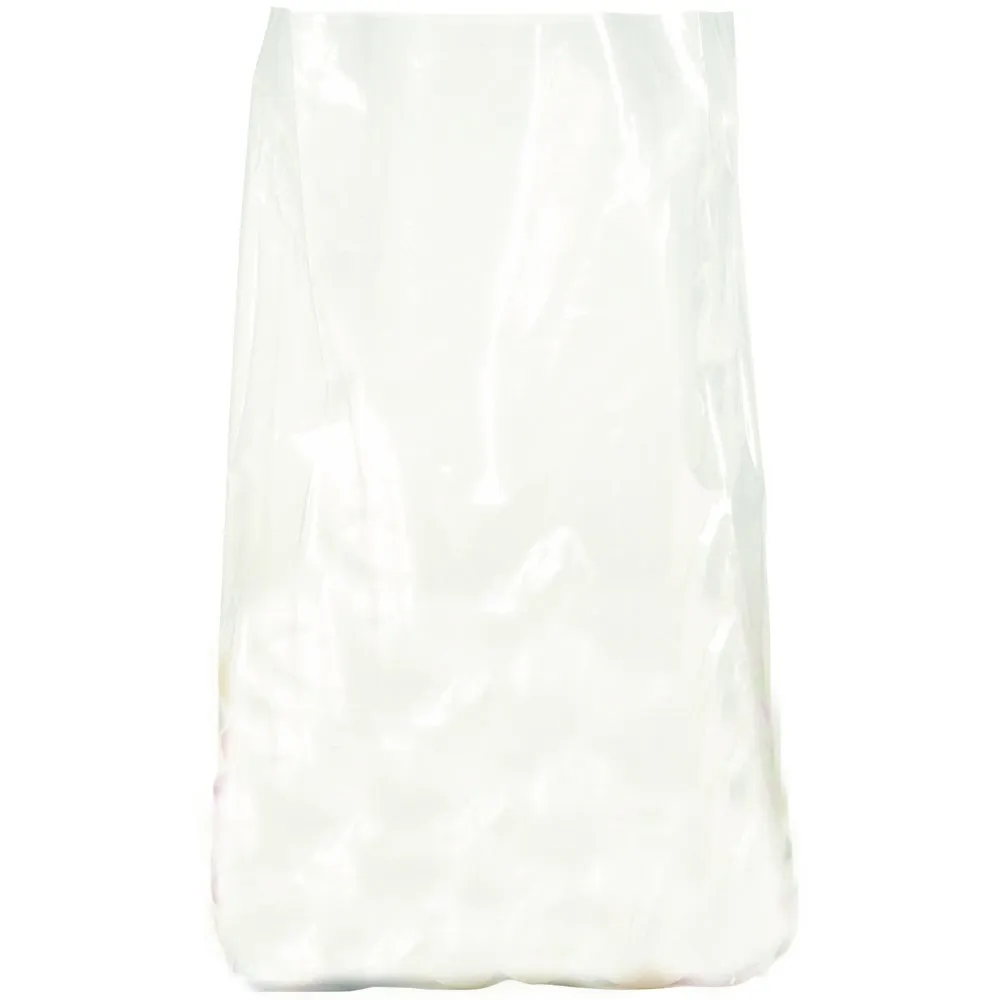 Aviditi 8" x 4" x 18" Gusseted Poly Bags, 2 Mil, Clear Open Top with Expandable Sides for Packaging Parts, Food and Supplies, (Case of 1000)