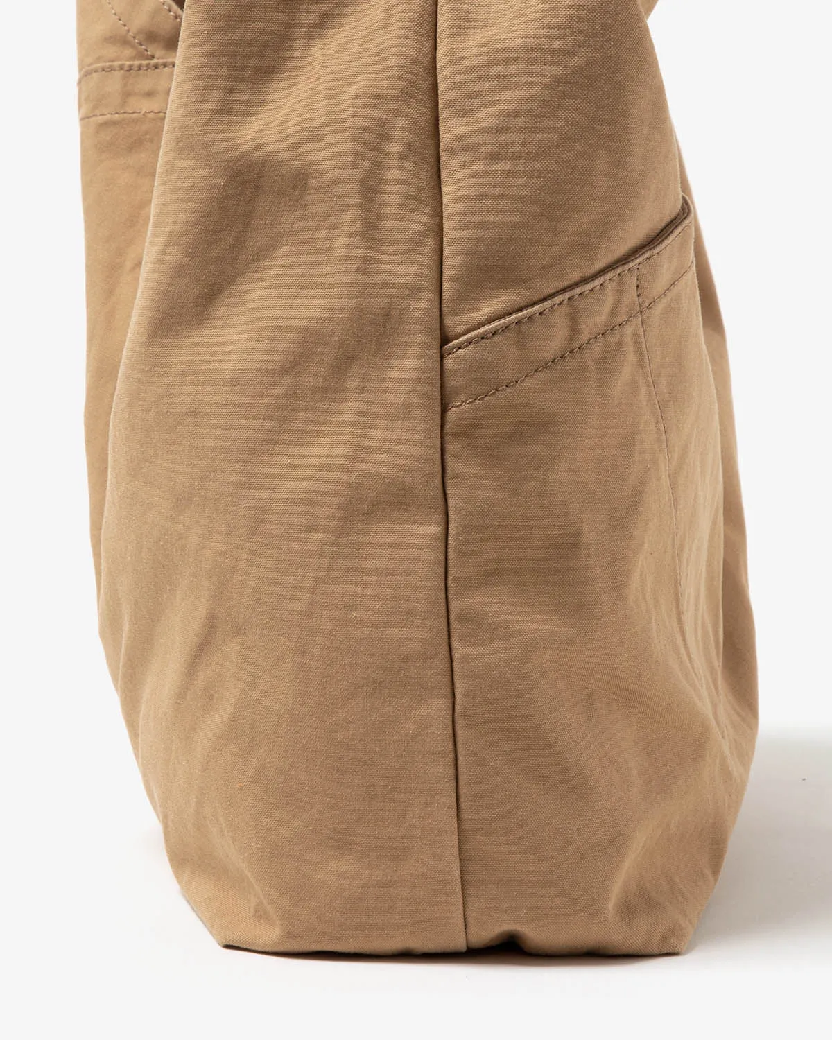AZUMA SHOULDER BAG M LIGHT CANVAS