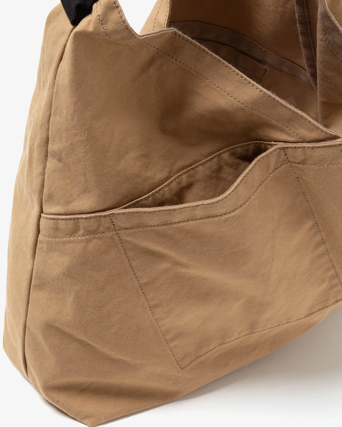 AZUMA SHOULDER BAG M LIGHT CANVAS