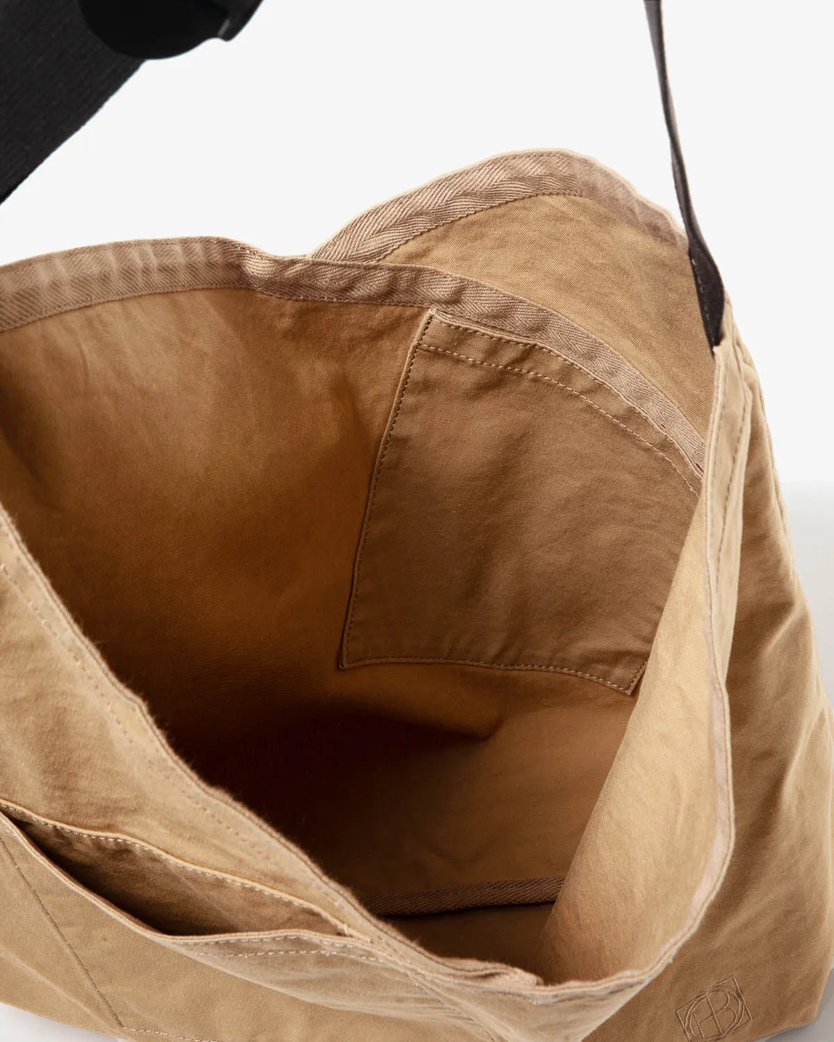 AZUMA SHOULDER BAG M LIGHT CANVAS