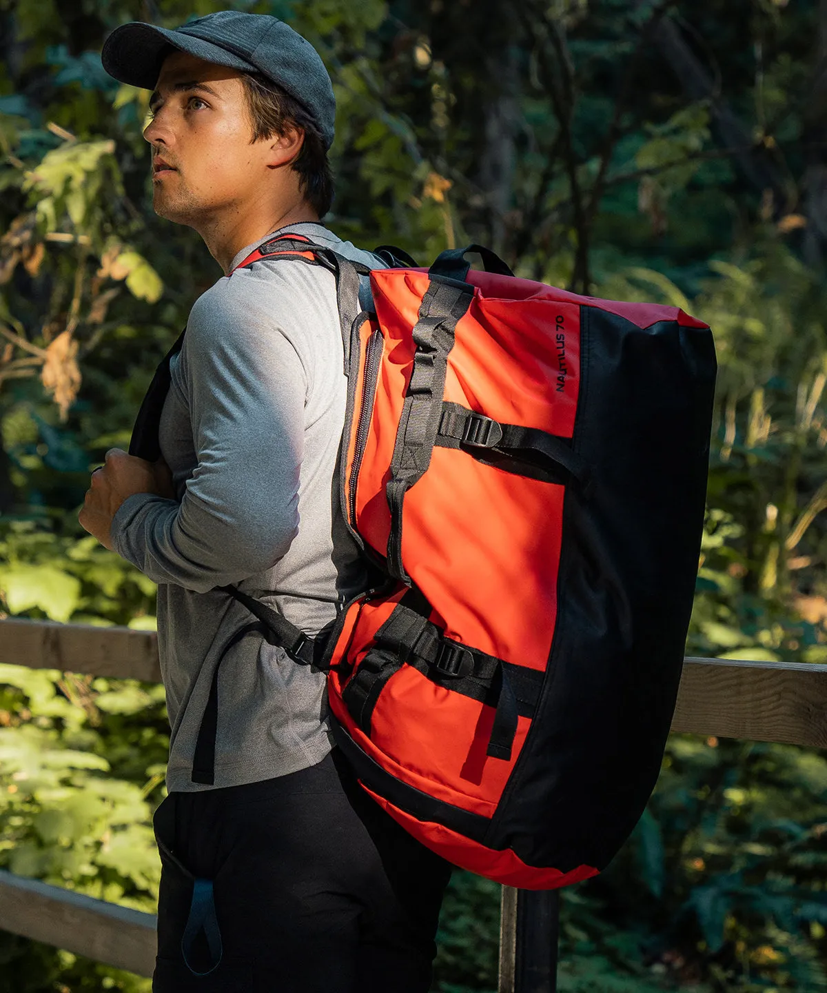 Back-to-school sale Nautilus duffle waterproof - litre Graphite Premium for less 70