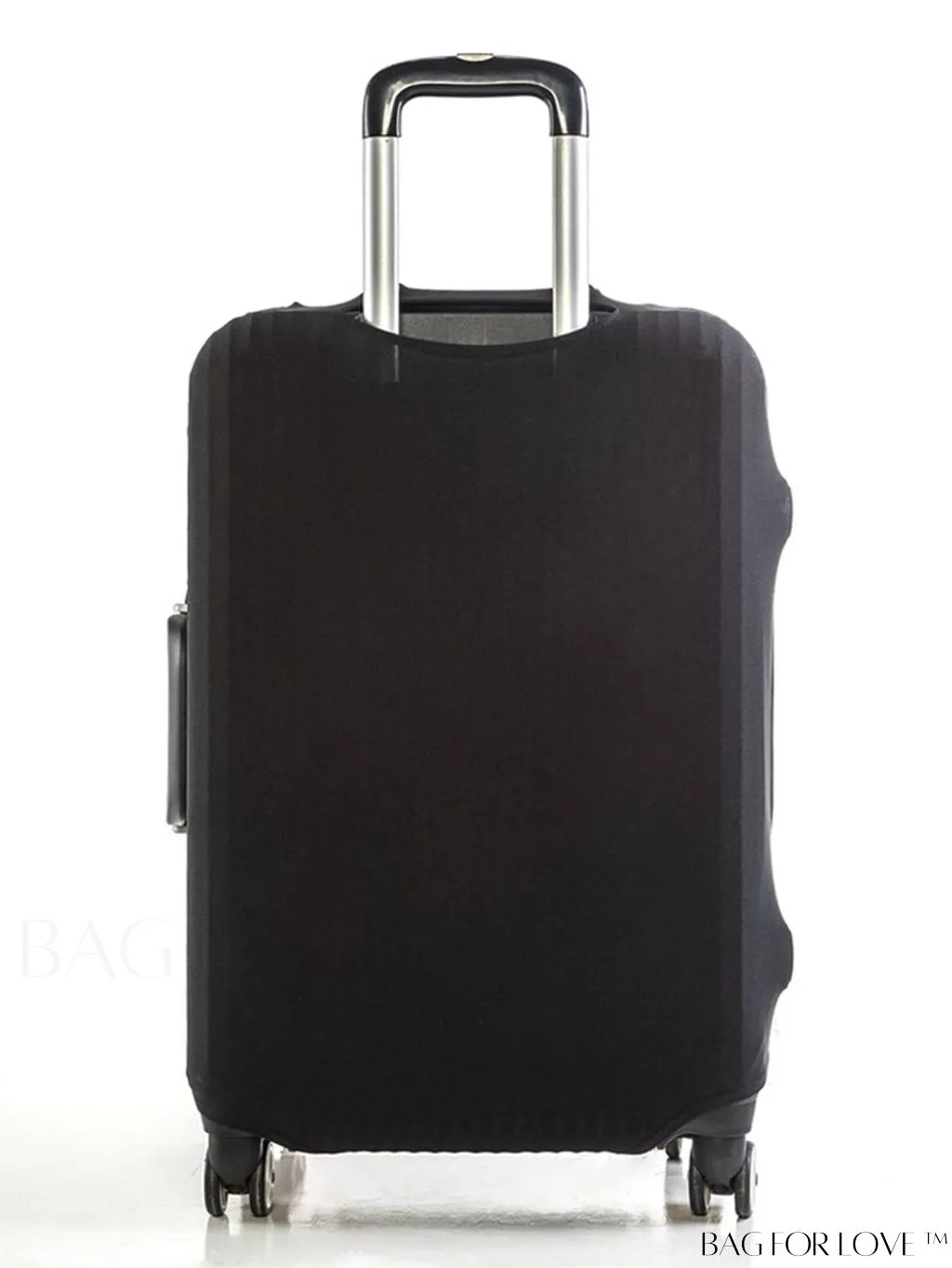 BagForLove - 29-32 Inch Suitcase Protective Cover with Elastic Dust Case and Gold Initial Name Embellishment