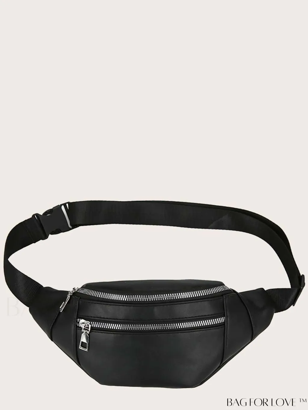 BagForLove - Sleek Zippered Waist Bag