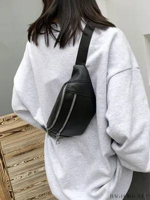 BagForLove - Sleek Zippered Waist Bag