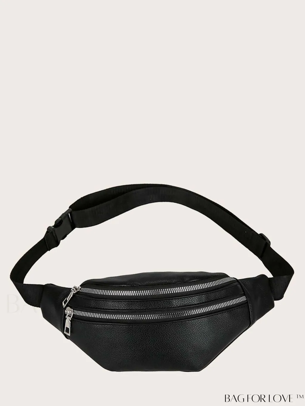 BagForLove - Sleek Zippered Waist Bag