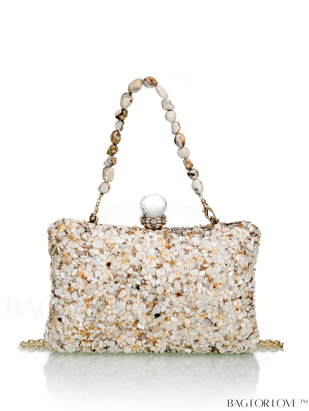BagForLove - Stone Embellished Mini Box Bag