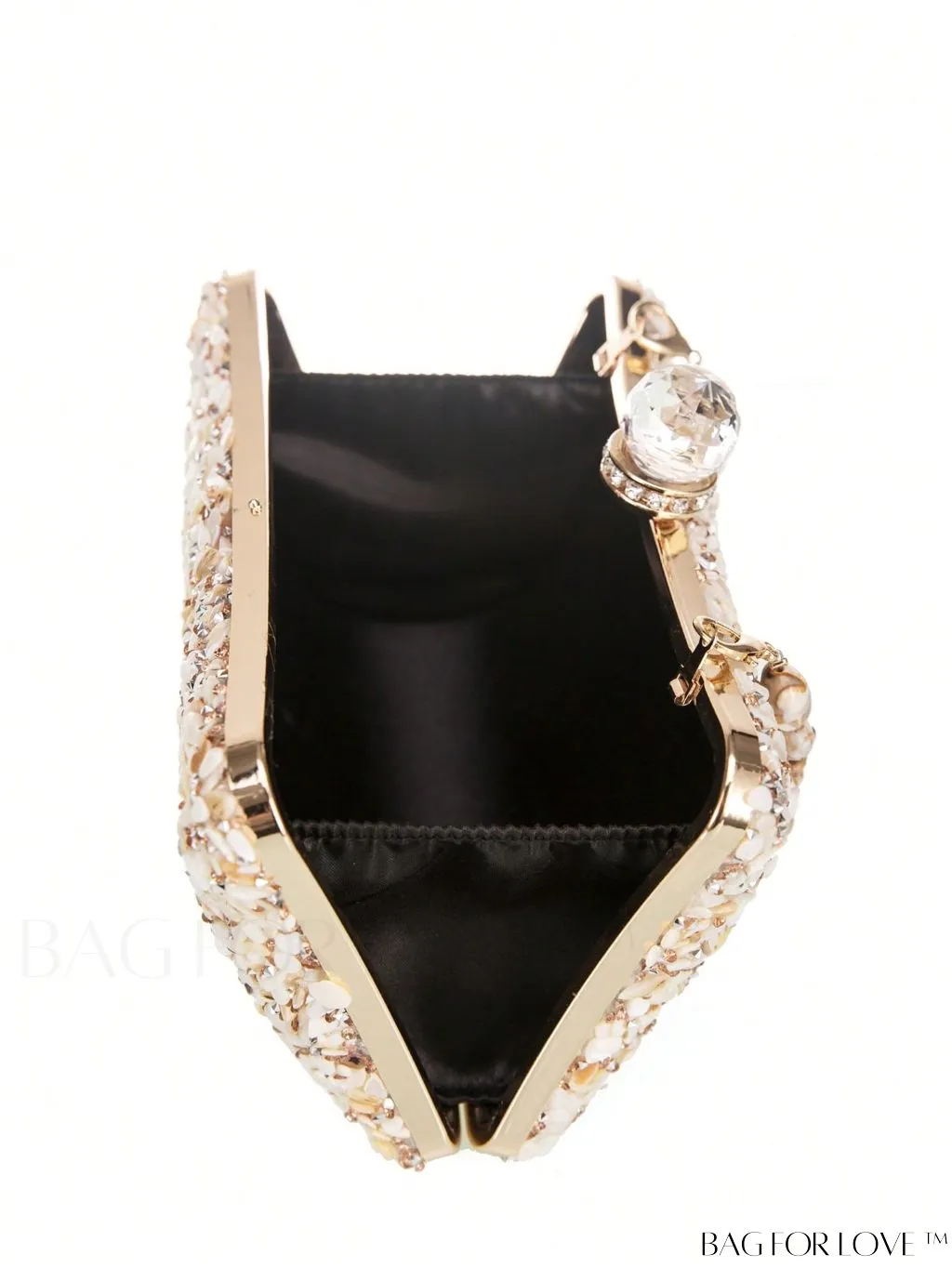 BagForLove - Stone Embellished Mini Box Bag