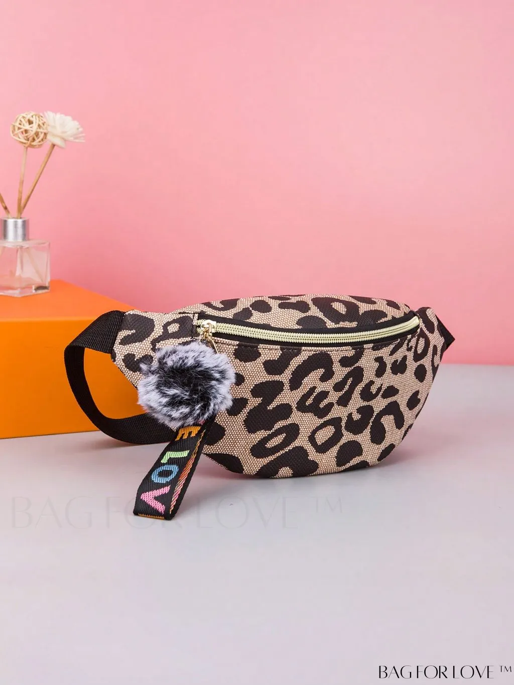 BagForLove - Stylish Leopard Print Fanny Pack with Adjustable Strap