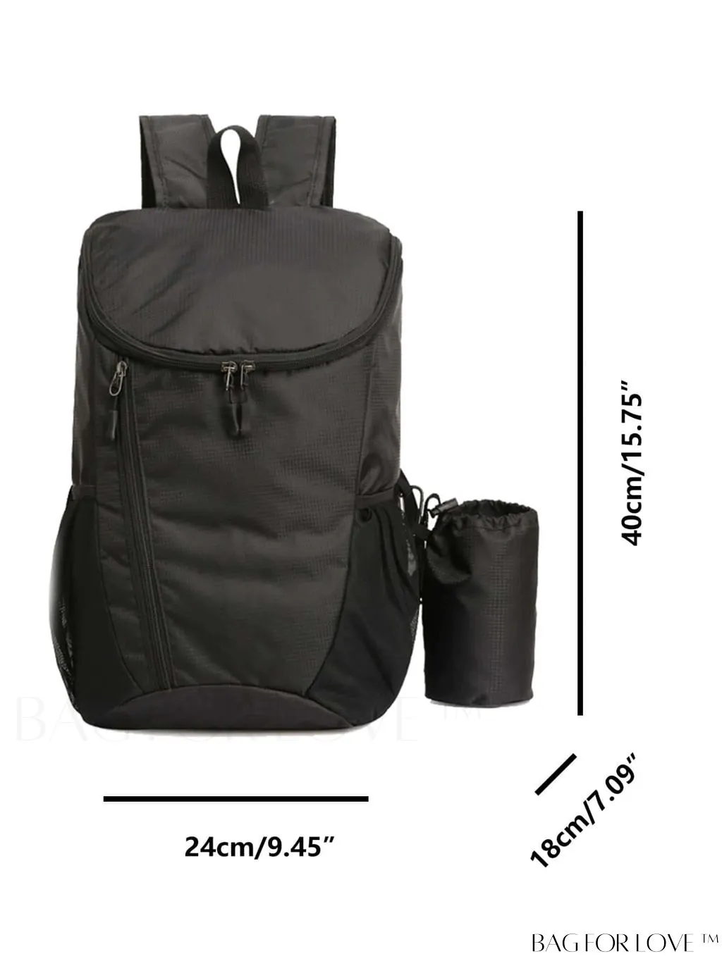 BagForLove - Waterproof Foldable Sports Bag: Lightweight Outdoor Activity Backpack