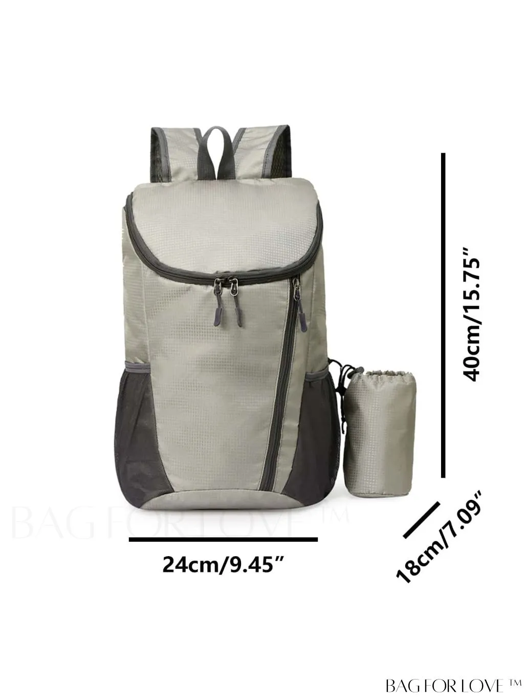 BagForLove - Waterproof Foldable Sports Bag: Lightweight Outdoor Activity Backpack