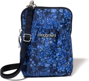 Baggallini Bryant Pouch Small Crossbody Bag for Women - Phone Purse with Crossbody Strap - Lightweight Crossbody Pouch
