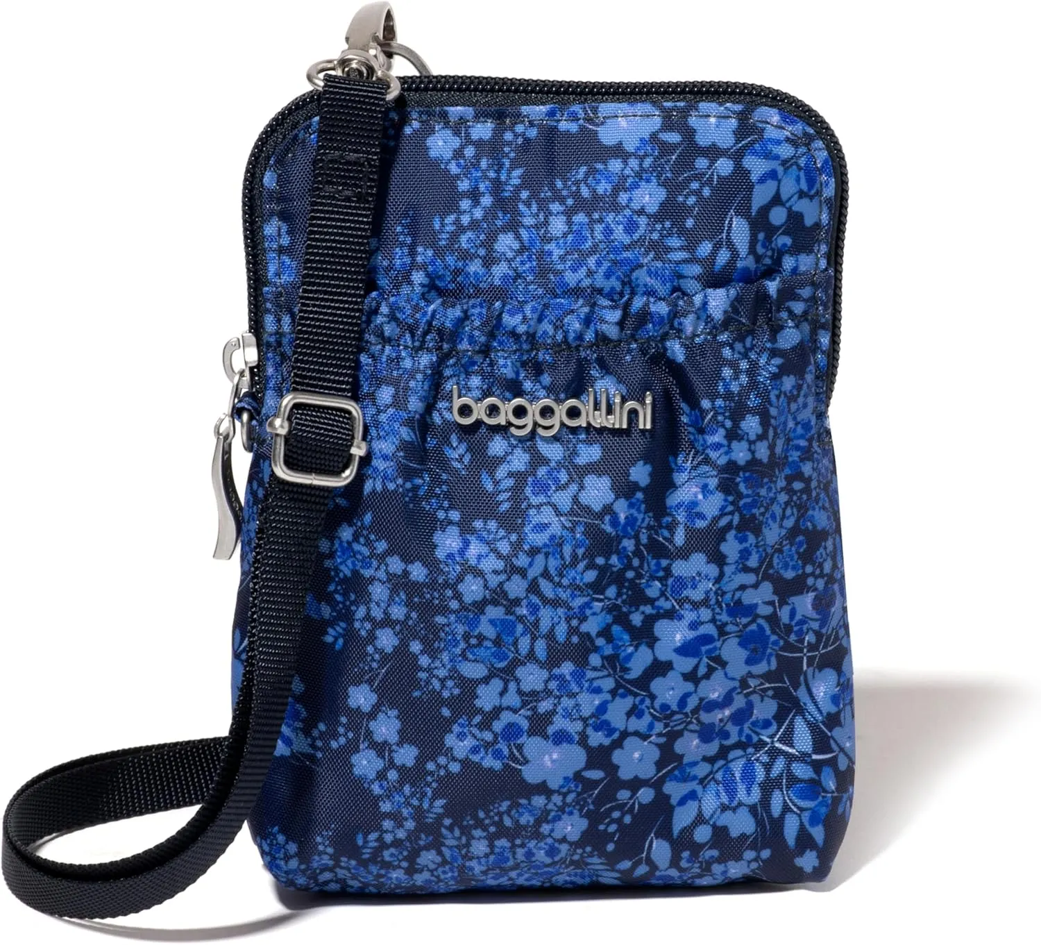Baggallini Bryant Pouch Small Crossbody Bag for Women - Phone Purse with Crossbody Strap - Lightweight Crossbody Pouch