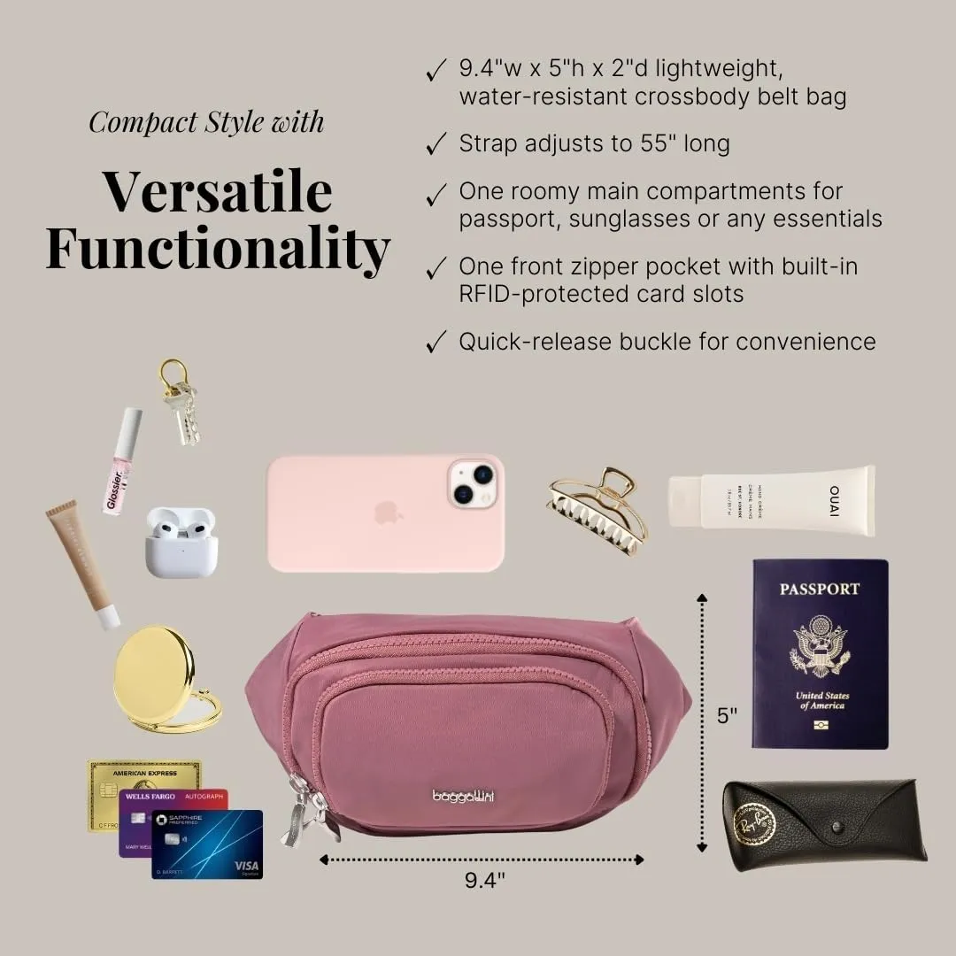 Baggallini On the Go Belt Bag Waist Pack