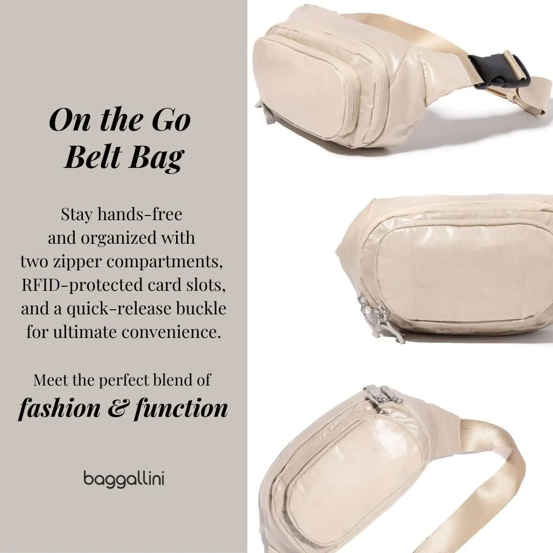 Baggallini Women's On The Go Belt Bag Waist Pack