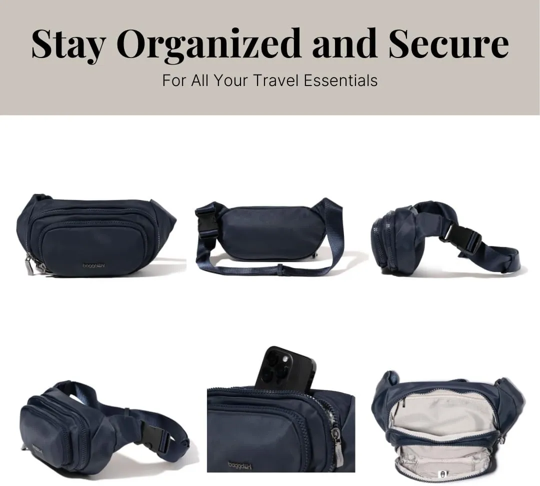 Baggallini Women's On The Go Belt Bag Waist Pack
