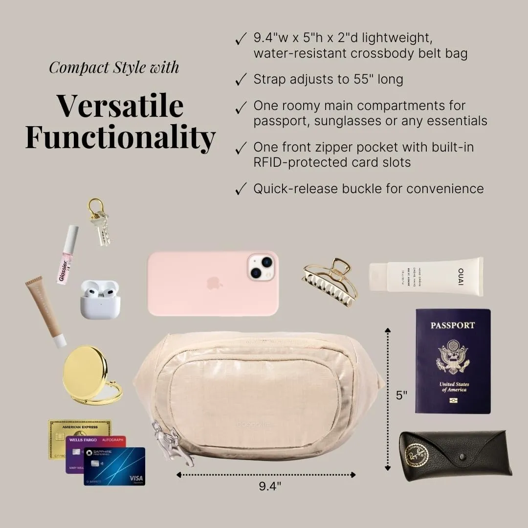 Baggallini Women's On The Go Belt Bag Waist Pack