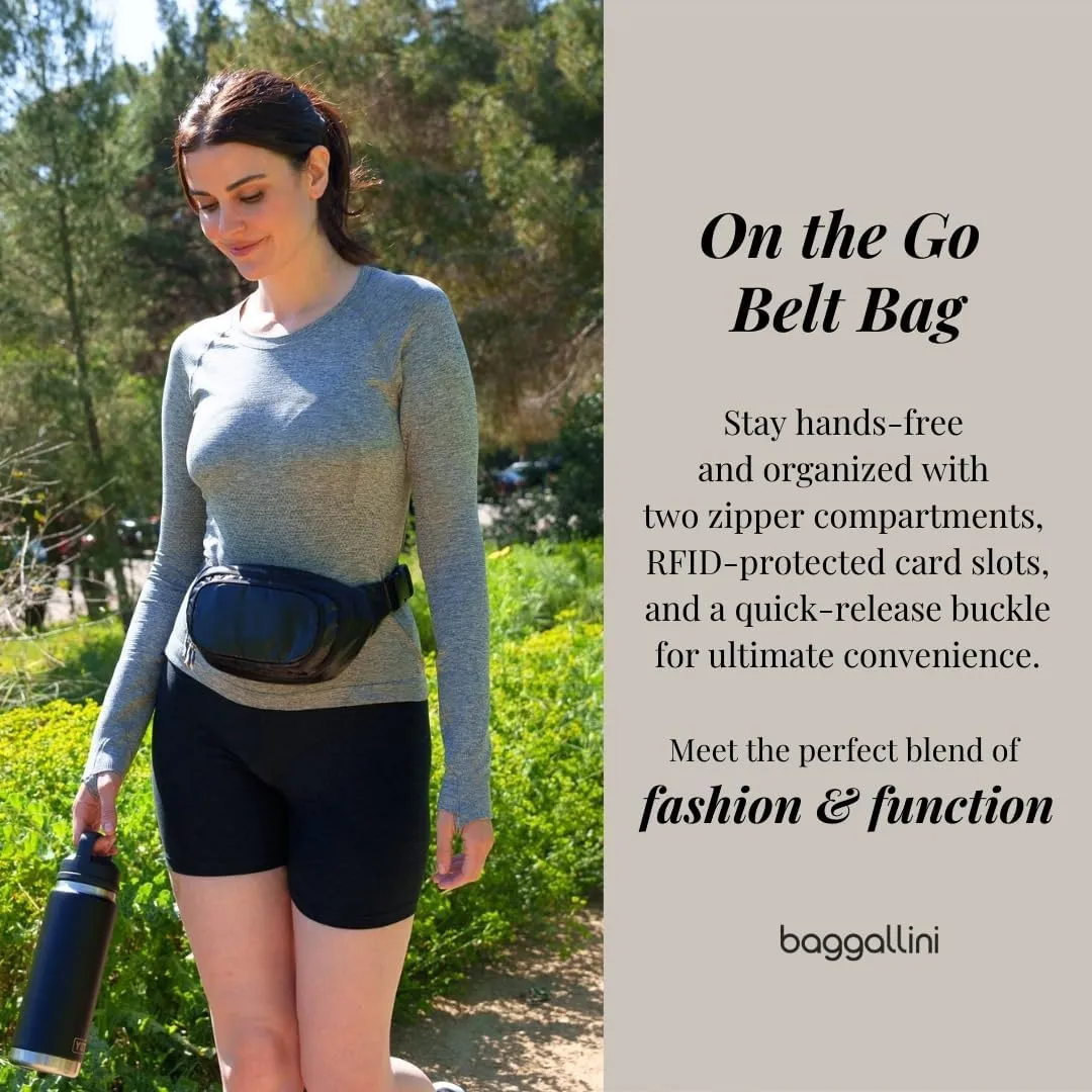 Baggallini Women's On The Go Belt Bag Waist Pack