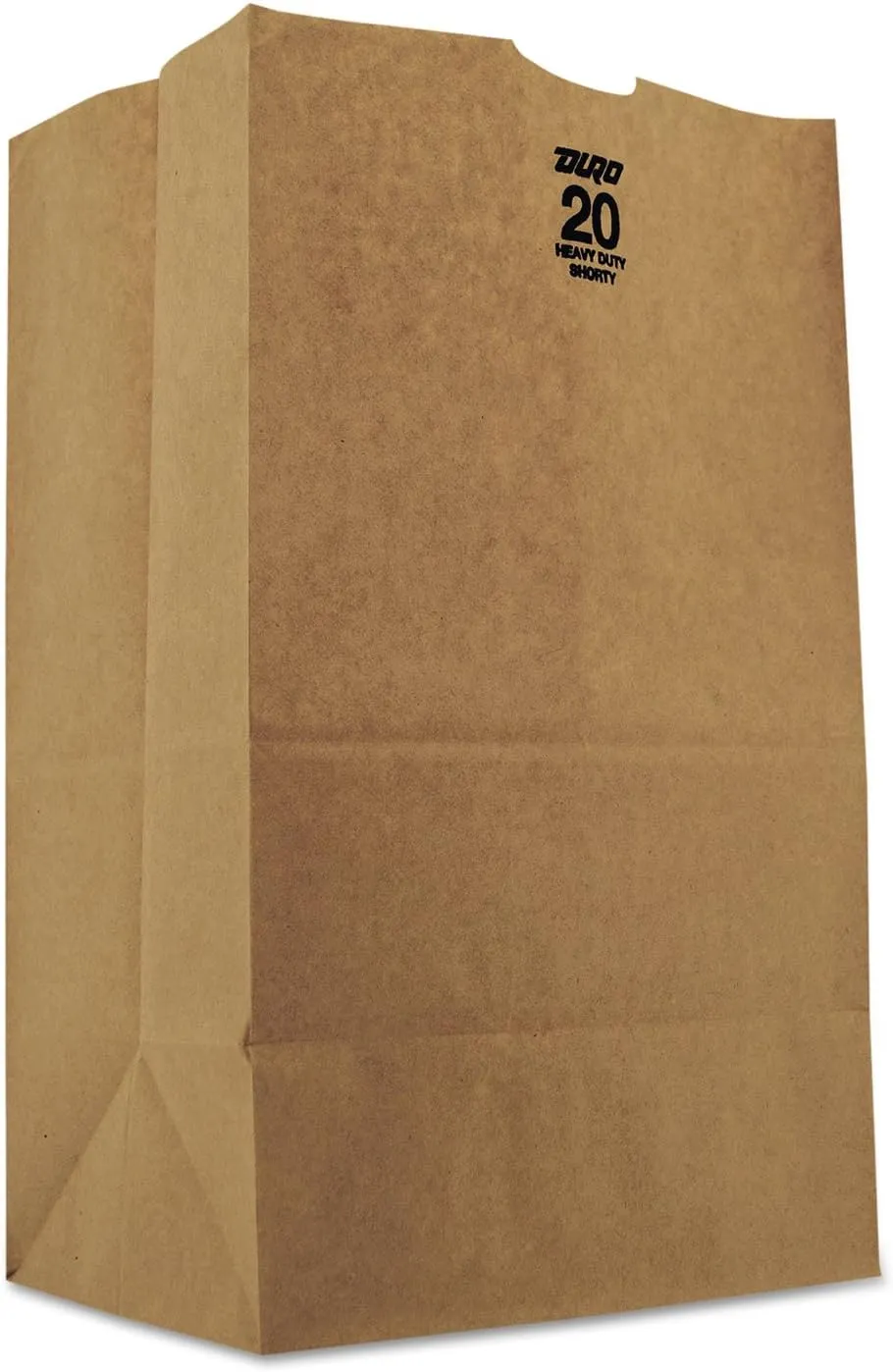 BAGGH20S - General 20 Squat Paper Bag, Heavy-Duty, Brown Kraft, 8-1/4x5-15/16x14-3/8, 500-bundle