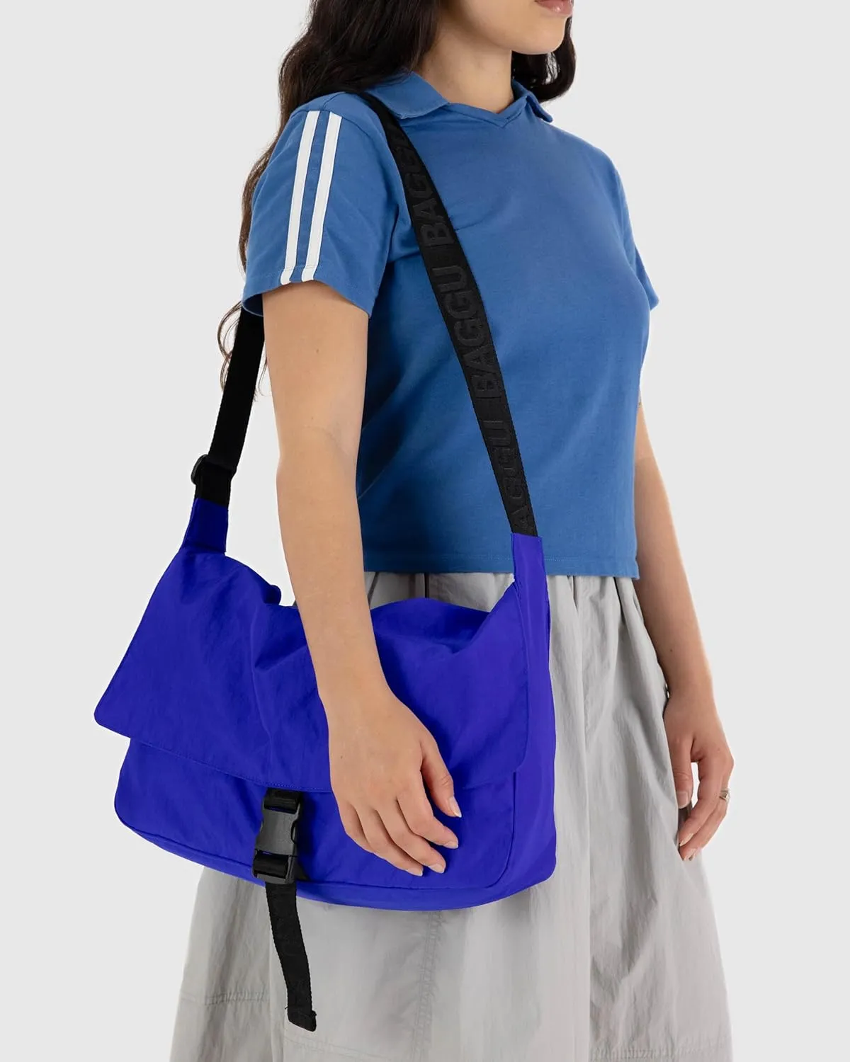 BAGGU Nylon Messenger Bag