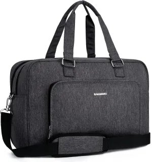 BAGSMART Weekender Bags for Women, Travel Duffle Overnight Bag Personal Item Bag with Shoe Bag for Travel Essentials