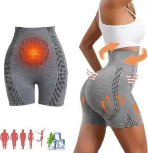 Baicloud Micro-Vibration Massage Module Ice Silk lon Fiber Repair Shaping Shorts, Baicloud Ionic Shapewear