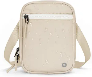 BALEAF Small Crossbody Bag Sling Purse for Women Travel Fanny Pack Belt Bags Cross Body 1.5L Birch White