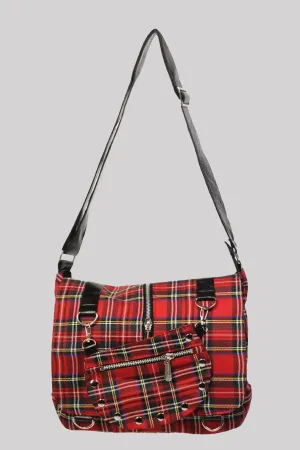 Banned Twice The Action Shoulder Bag, Red