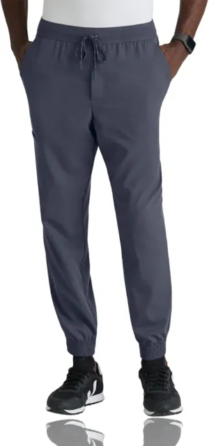BARCO Grey's Anatomy Spandex Stretch Direct - Striker Scrub Jogger for Men, Elastic Waist Band Men's Scrub Pant