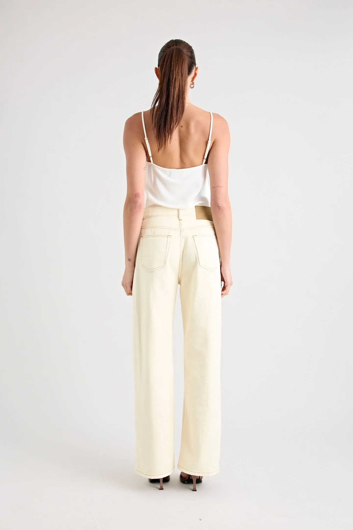BAYSE BRAND | PERRY DENIM PANT| ANGORA