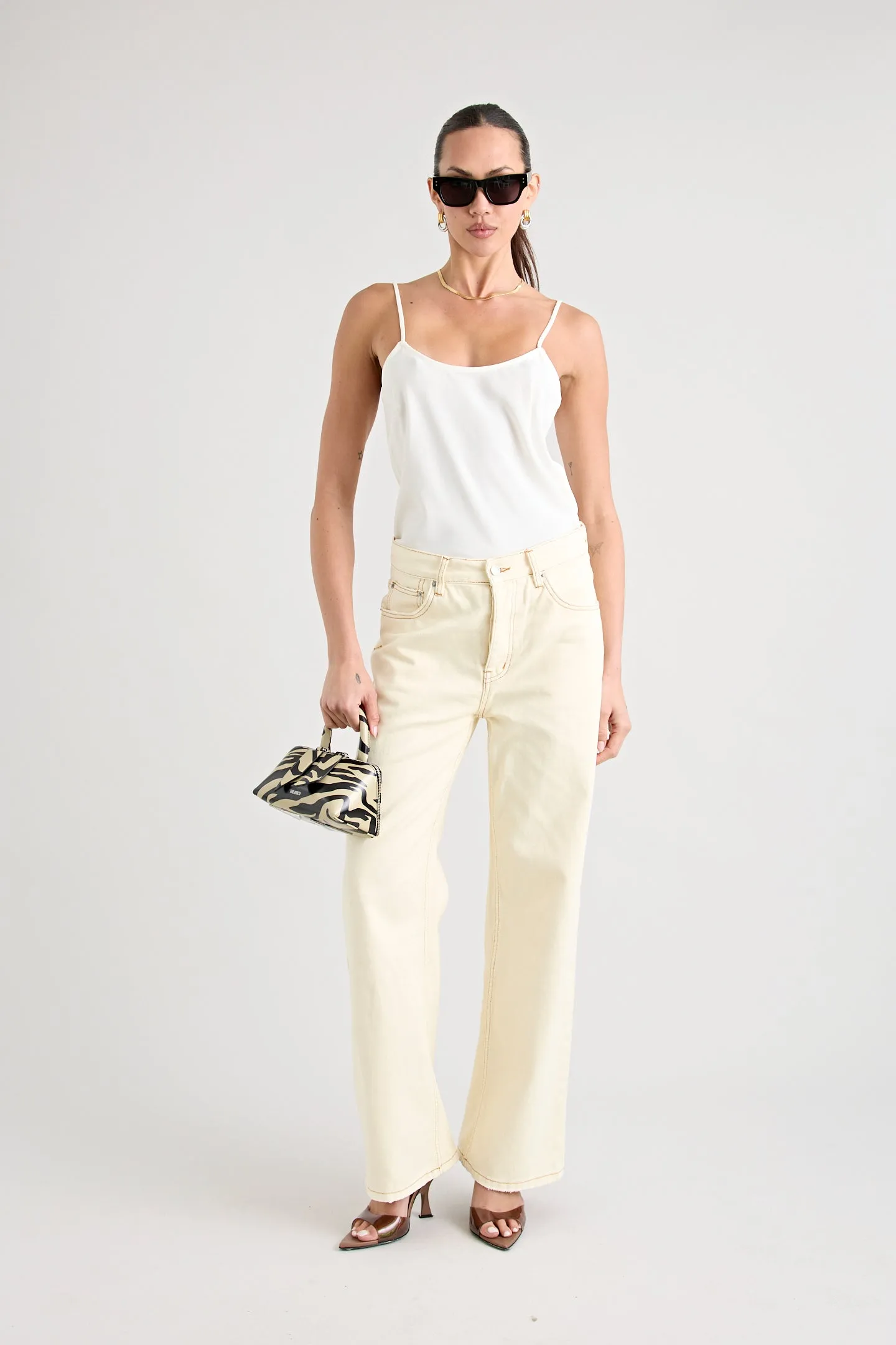 BAYSE BRAND | PERRY DENIM PANT| ANGORA