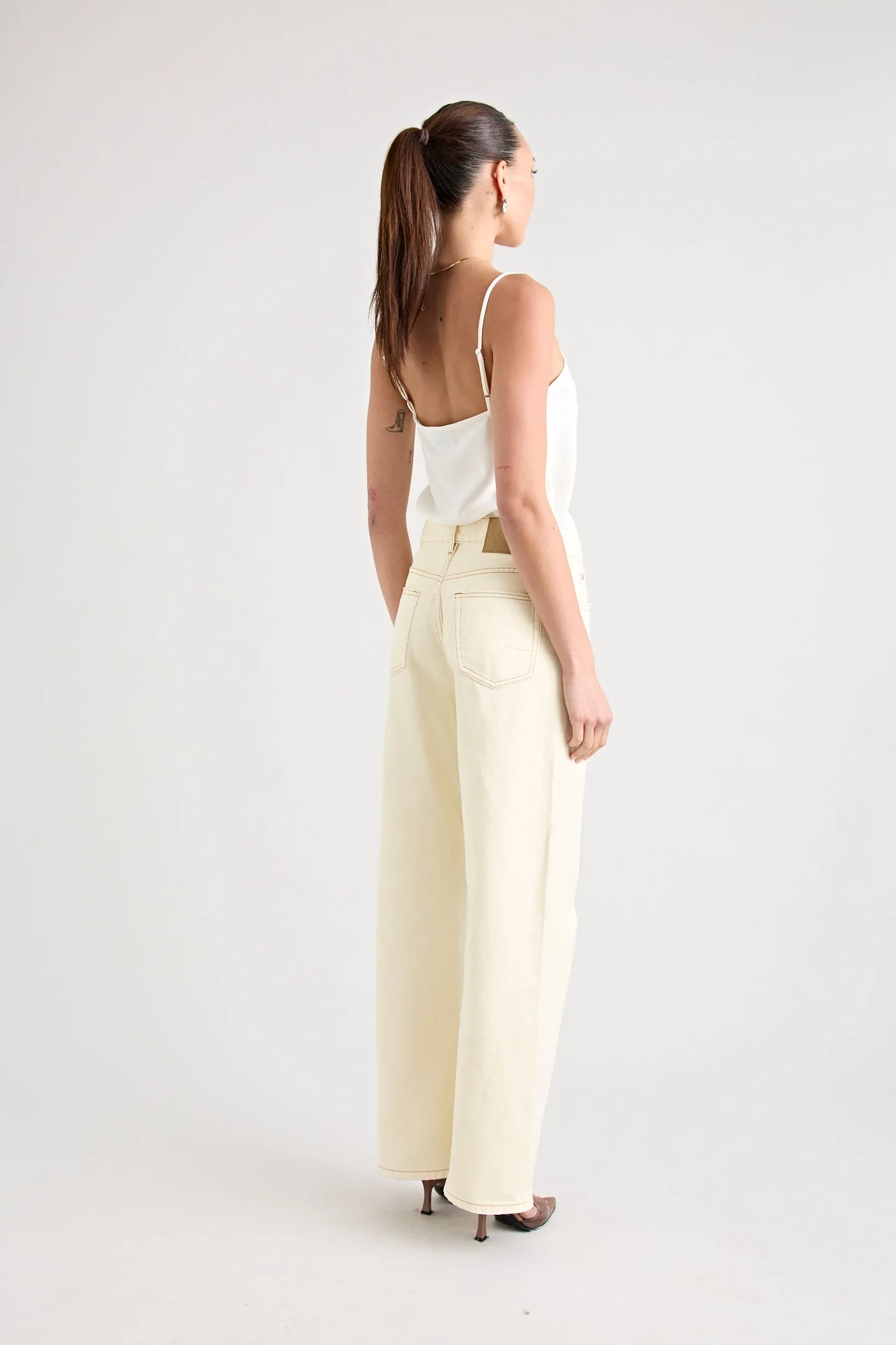 BAYSE BRAND | PERRY DENIM PANT| ANGORA