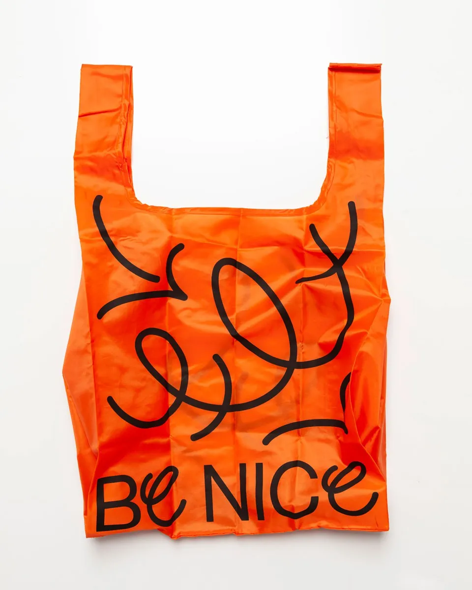 Be Nice Foldable Bag - Wood'd