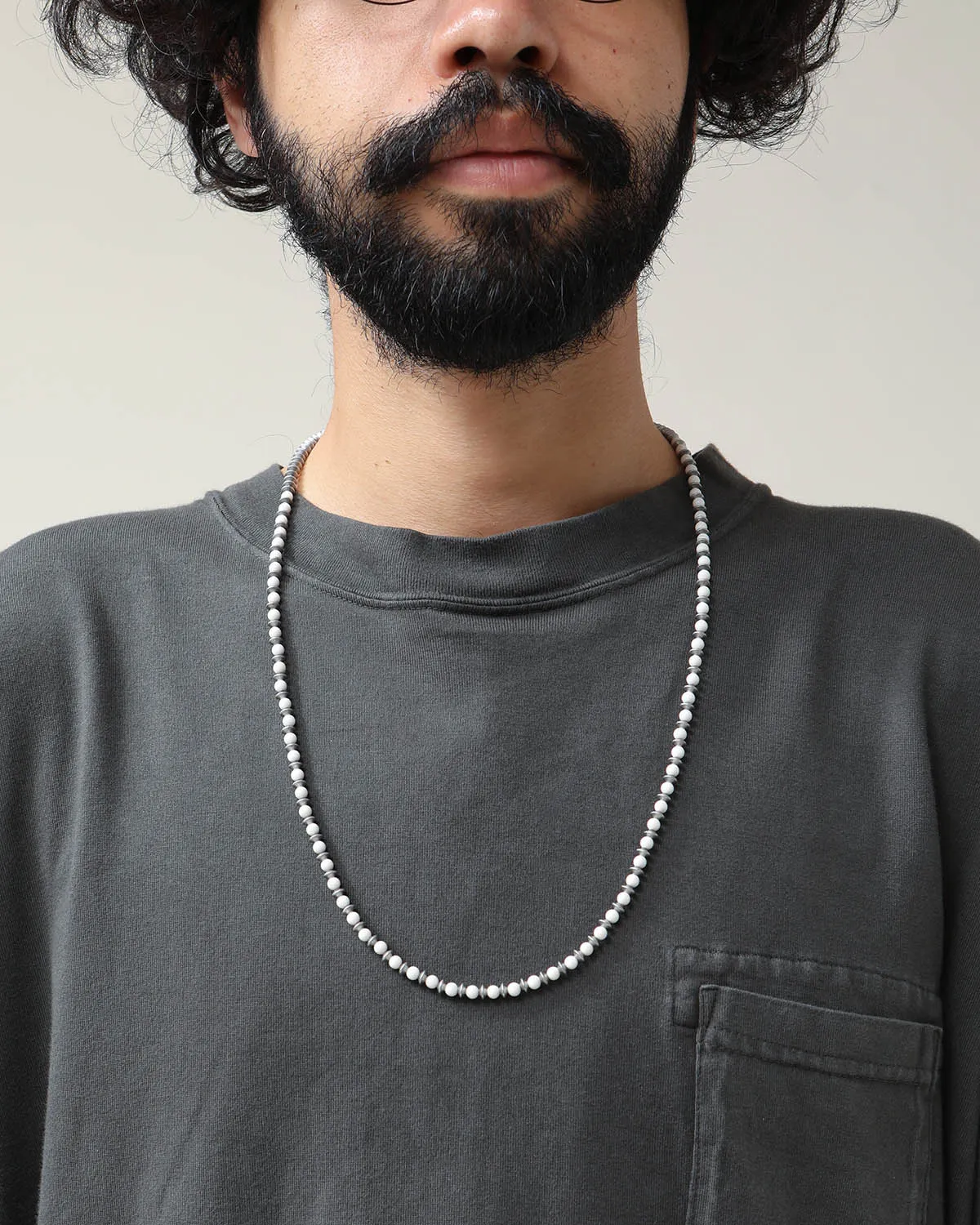 BEADS NECKLACE STONE
