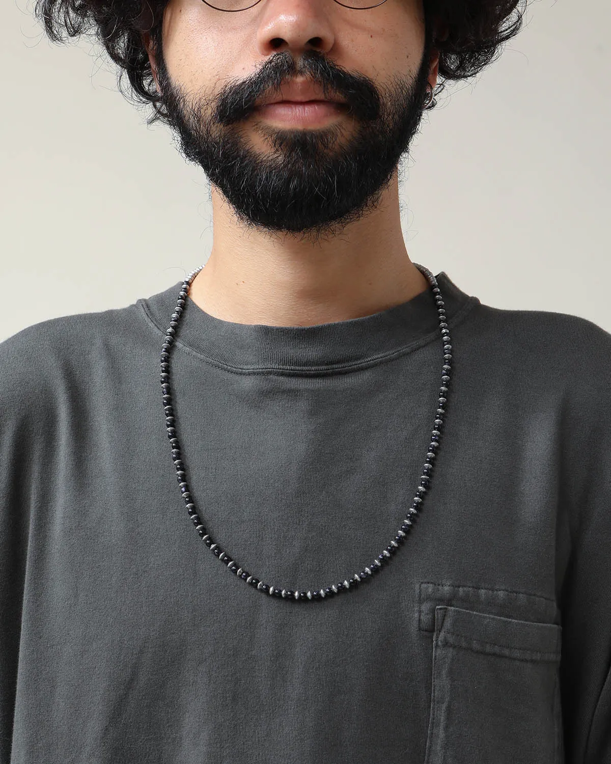 BEADS NECKLACE STONE