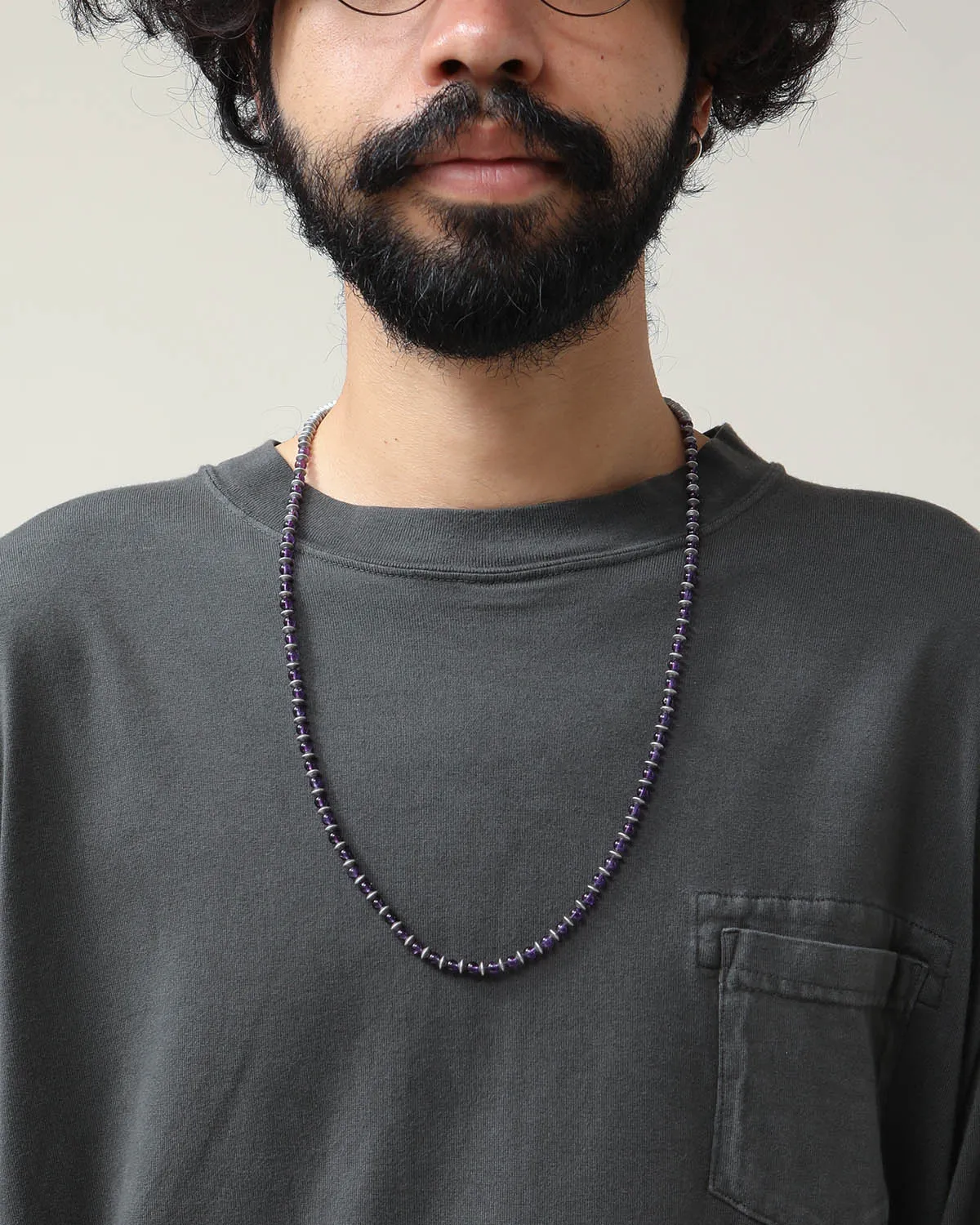 BEADS NECKLACE STONE