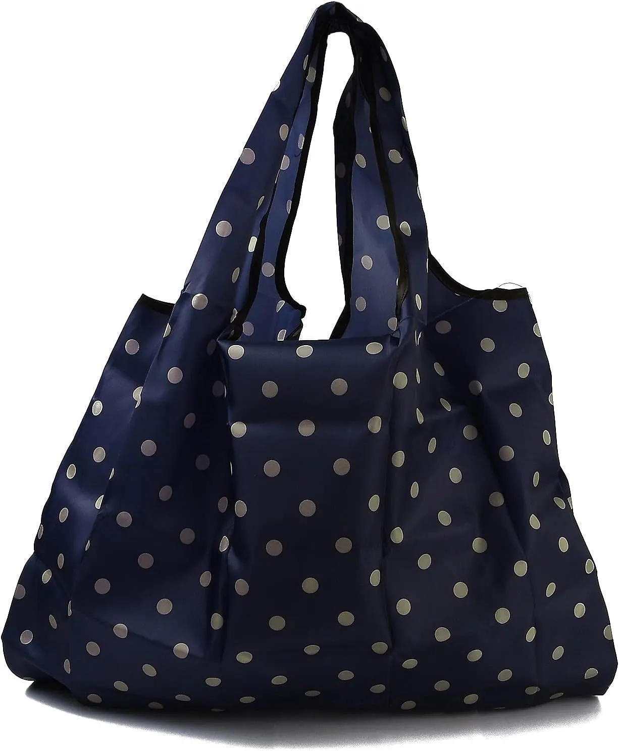 BEEFLYING Foldable Eco-Friendly Nylon Grocery Bags Foldable Reusable Waterproof Shopping Tote Bags