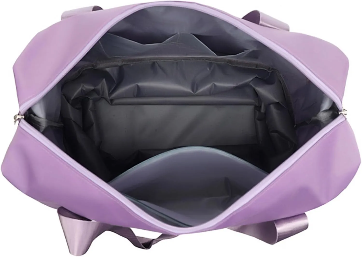 Beente Travel Bag With Wheels, 2025 New Beente Travel Bag with Removable Wheels, Expandable Large Capacity Bags (Purple)