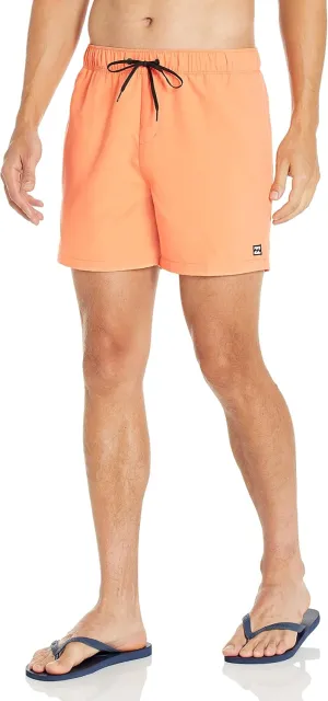 Billabong Men's Standard Classic Elastic Waist Boardshort Swim Short Trunk, 16 Inch Outseam