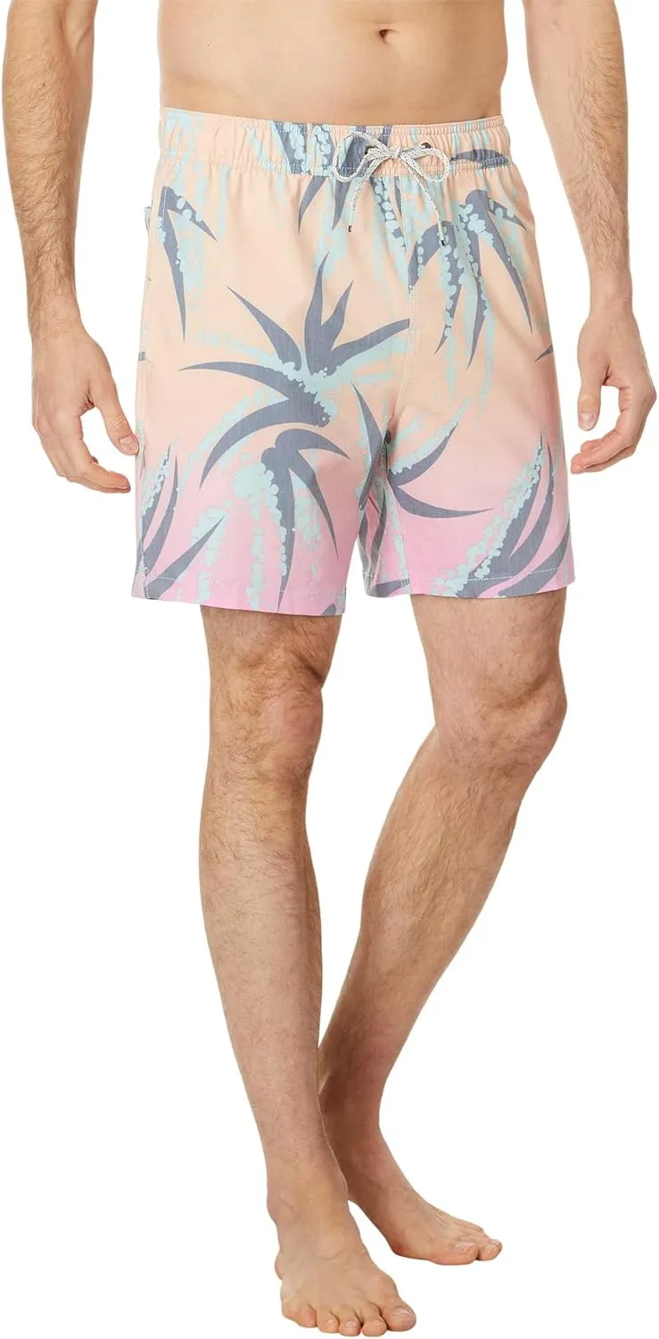 Billabong Men's Standard Elastic Waist Stretch Sundays Layback Boardshort Swim Short Trunk, 17 Inch Outseam