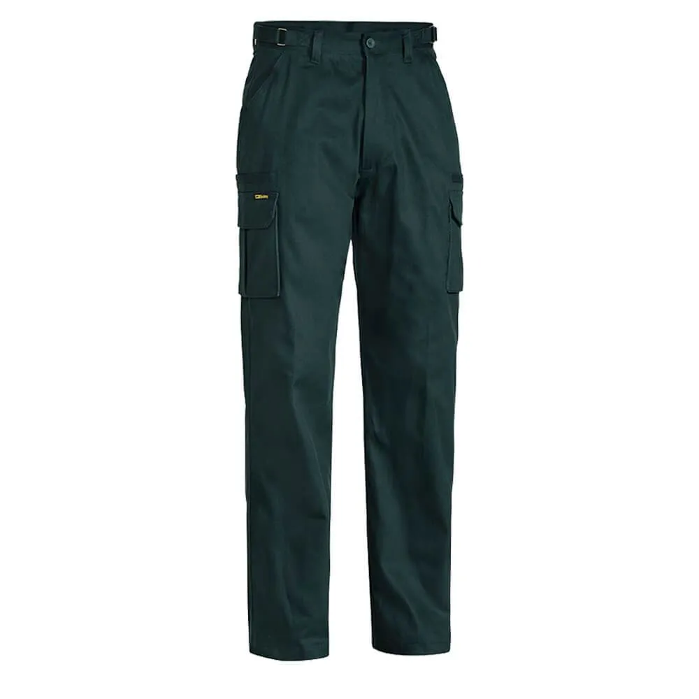 Bisley BPC6007 Cotton Drill Cargo Pants Bottle