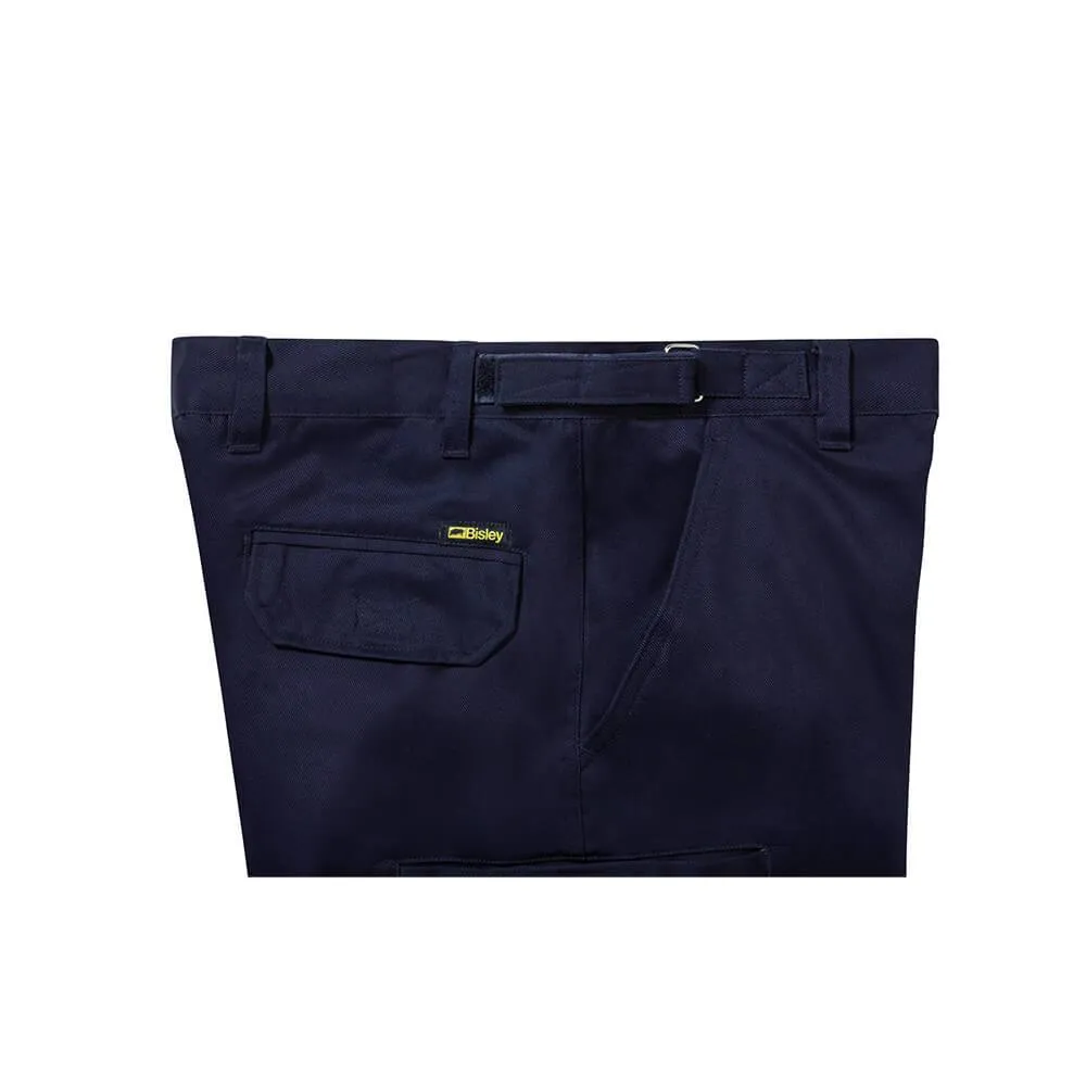 Bisley BPC6007 Cotton Drill Cargo Pants Navy