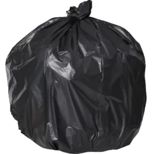 Black LDPE Extra Heavy Duty 82L Bin Liner 950mm x 810mm (Pack 25 Bags) (Carton 8 Packs)