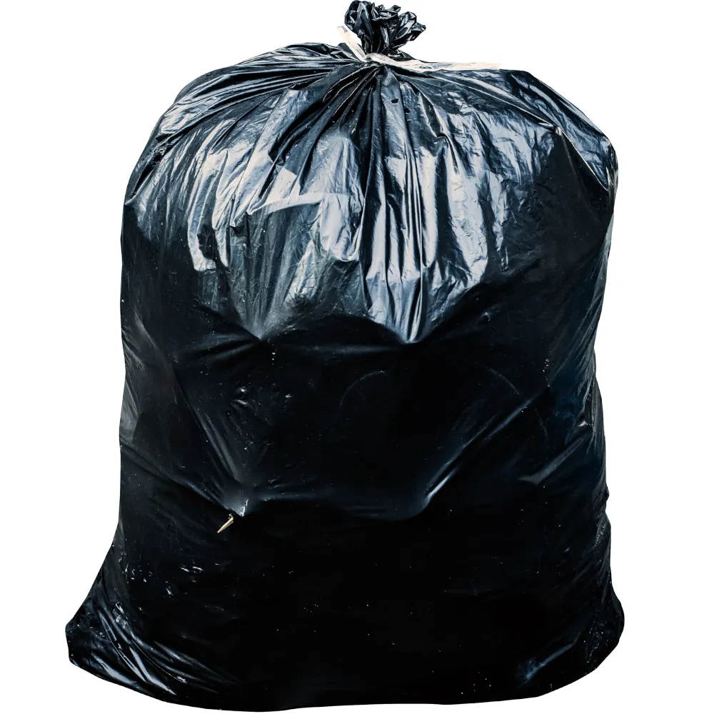 Black LDPE Heavy Duty 240L Bin Liner 1,450mm x 1,140mm (Pack 25 Bags) (Carton 8 Packs)