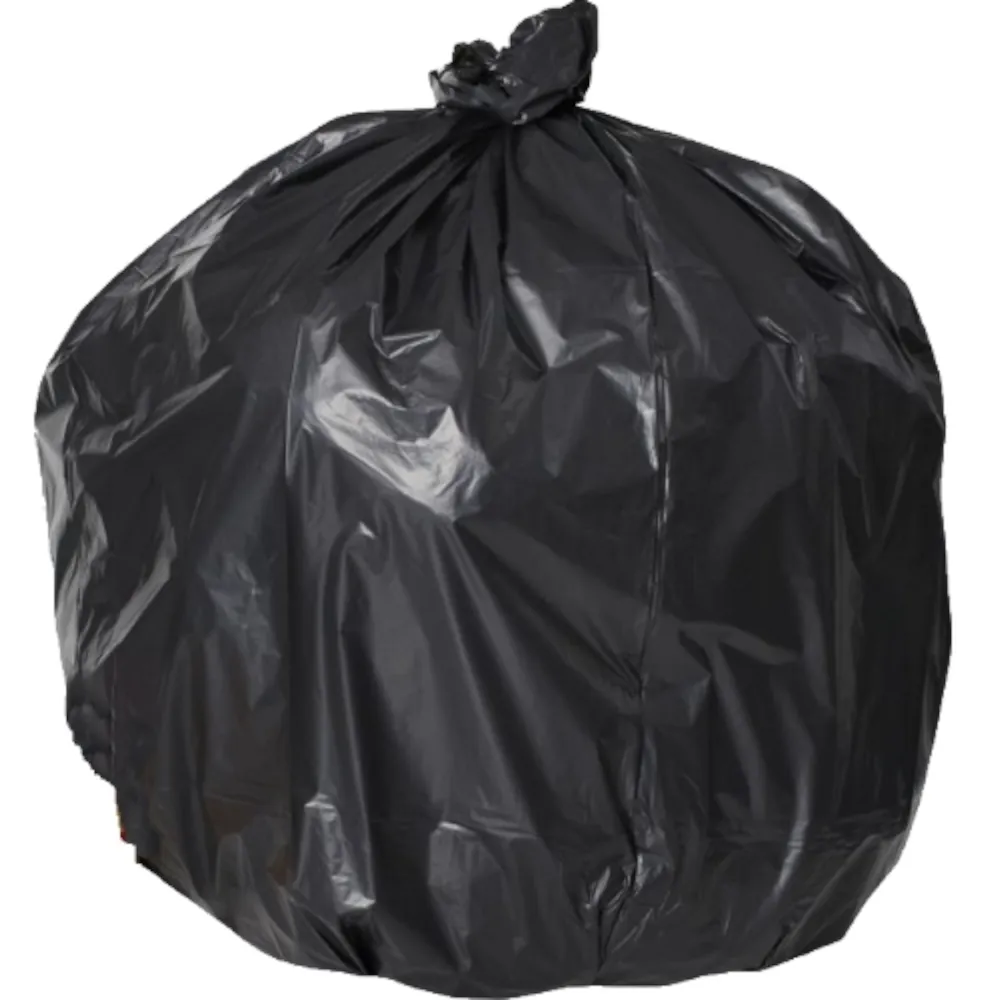 Black LDPE Heavy Duty 73L Bin Liner 910mm x 760mm (Pack 25 Bags) (Carton 10 Packs)