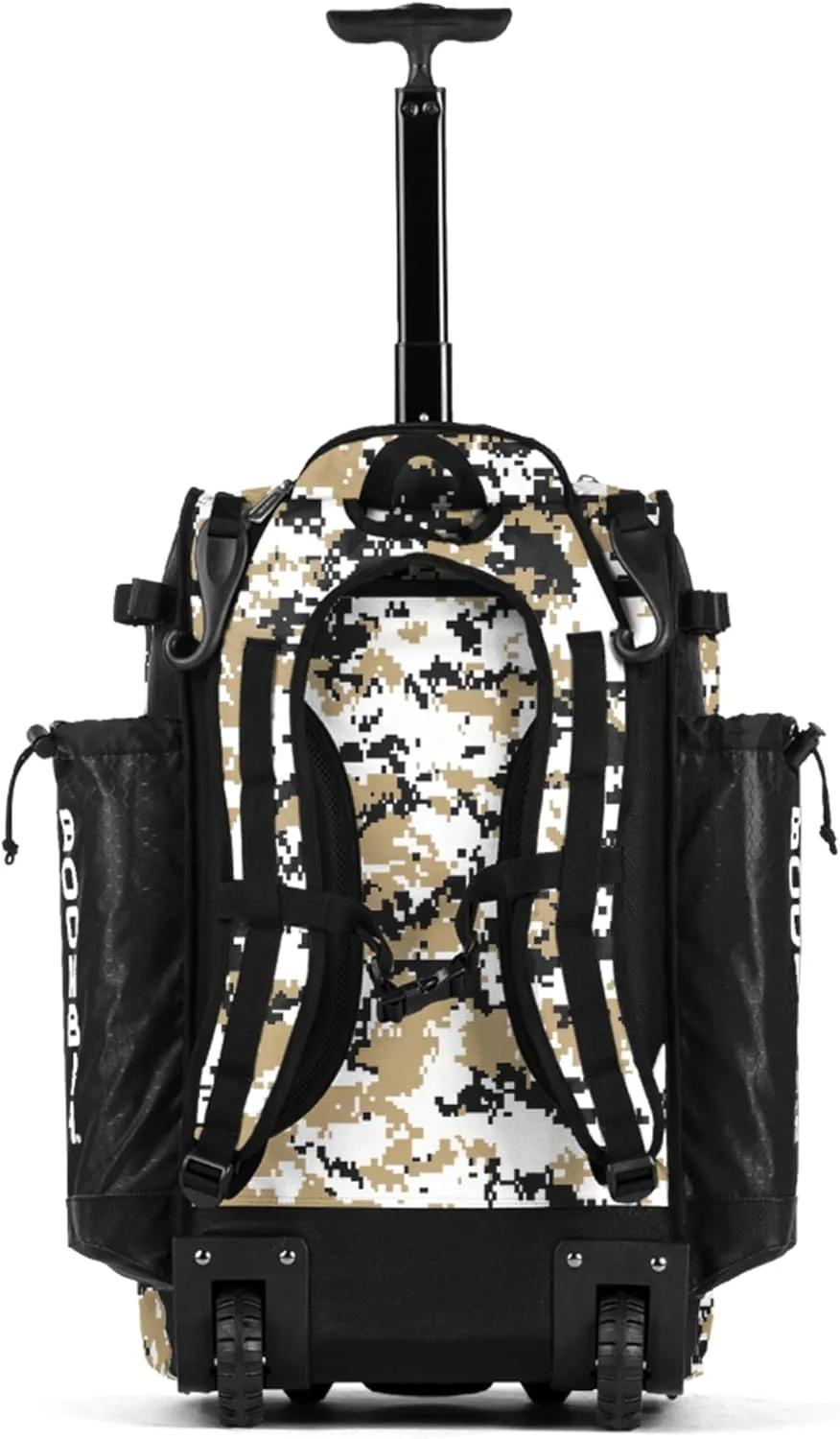 Boombah Catchers Superpack Hybrid Rolling Digital Camo Bat Bag - Multiple Colors - Wheeled & Backpack Version