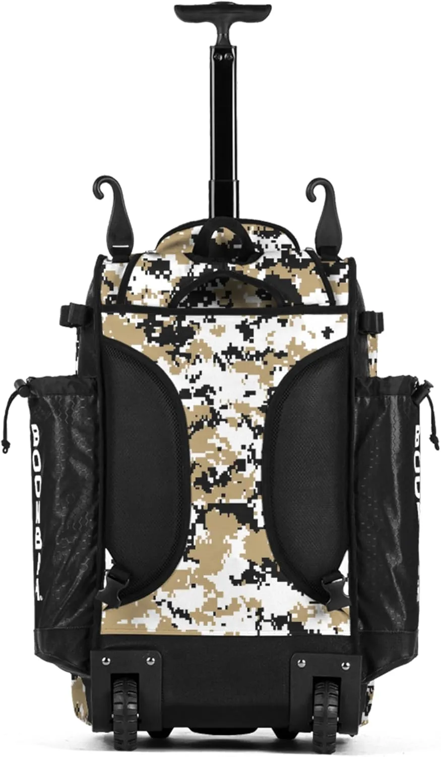 Boombah Catchers Superpack Hybrid Rolling Digital Camo Bat Bag - Multiple Colors - Wheeled & Backpack Version