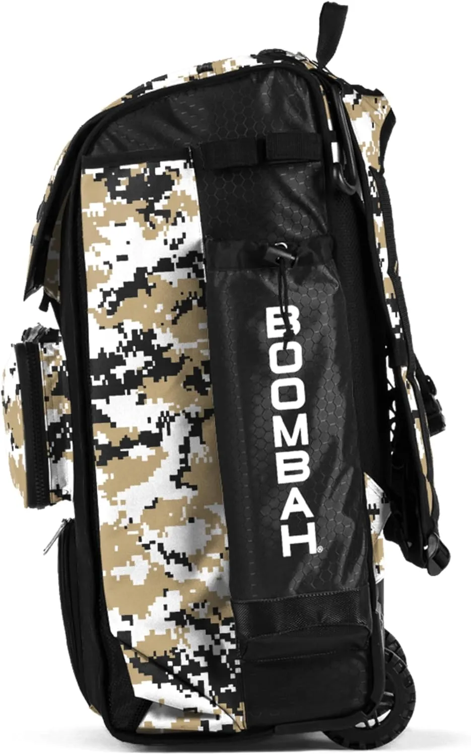 Boombah Catchers Superpack Hybrid Rolling Digital Camo Bat Bag - Multiple Colors - Wheeled & Backpack Version