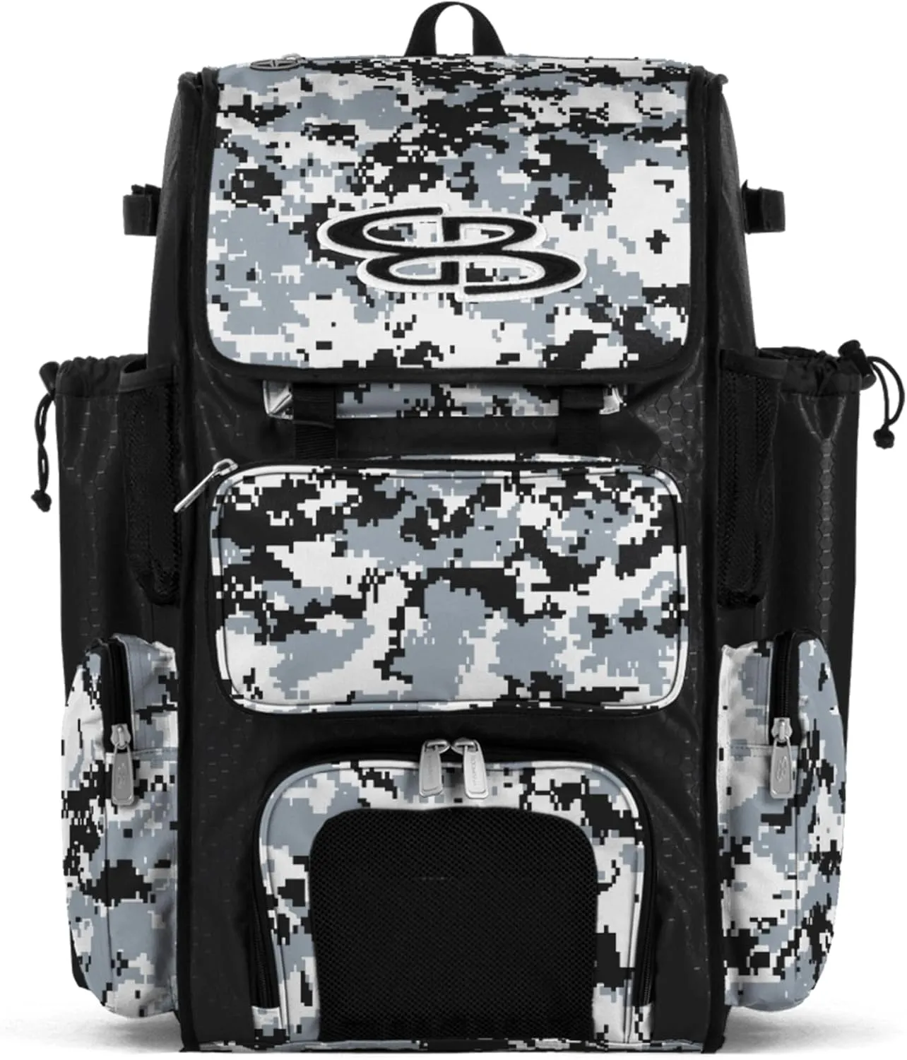 Boombah Superpack Bat Pack - Backpack Version (no wheels) - Holds 4 Bats - Camo Series - Multiple Color Options