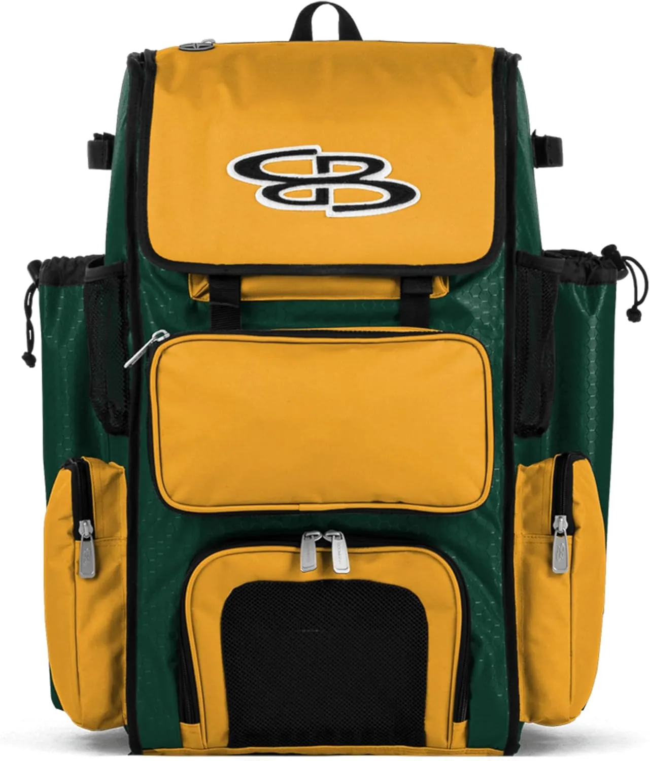 Boombah Superpack Bat Pack -Backpack Version (no wheels) - Holds up to 4 Bats - For Baseball or Softball